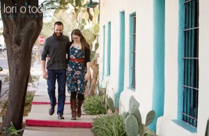 Sarah and Taylor; Tucson Engagement photos; Barrio engagement photos; Lori OToole Photography